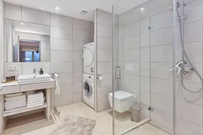 Ein Badezimmer in der Unterkunft Penthouse Palais Mosel