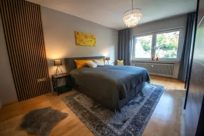 Ein Bett oder Betten in einem Zimmer der Unterkunft Casa Oos