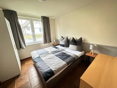 Ein Bett oder Betten in einem Zimmer der Unterkunft Charmantes Ferienhaus an der Mosel
