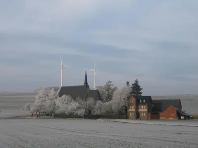 Naturlandschaft in der Nähe der Ferienwohnung