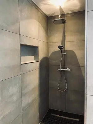Ein Badezimmer in der Unterkunft Ferienhaus Bleckhausen