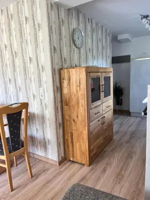 Küche/Küchenzeile in der Unterkunft Ferienwohnung LINA
