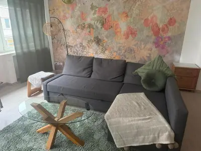 Ein Sitzbereich in der Unterkunft 140qm 3BR apartment - central, cozy and stylish