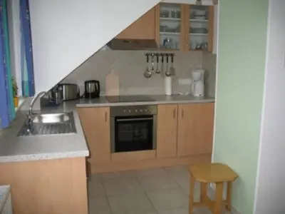 Küche/Küchenzeile in der Unterkunft Haus Klara