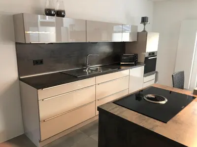 Küche/Küchenzeile in der Unterkunft Wohnung in ruhiger Wohnlage