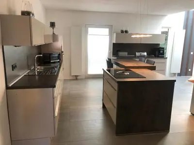 Küche/Küchenzeile in der Unterkunft Wohnung in ruhiger Wohnlage