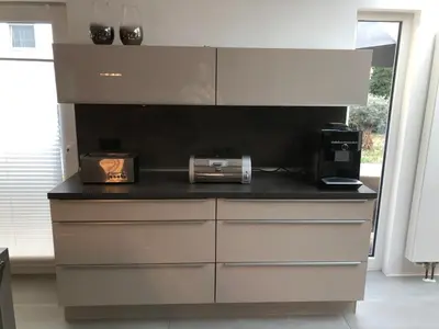 Küche/Küchenzeile in der Unterkunft Wohnung in ruhiger Wohnlage