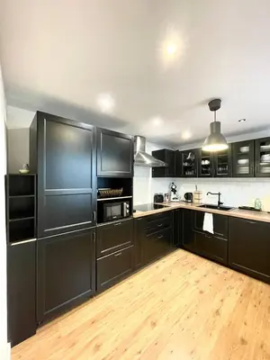 Küche/Küchenzeile in der Unterkunft Renoviertes Haus in Ochtendung im Altbau-Flair für 10 Personen!
