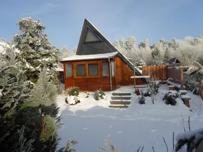 Eifelwaldhäuschen im Winter