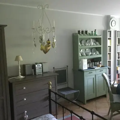 Küche/Küchenzeile in der Unterkunft Ferienwohnung Hering in Dill