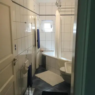 Ein Badezimmer in der Unterkunft Ferienwohnung Hering in Dill