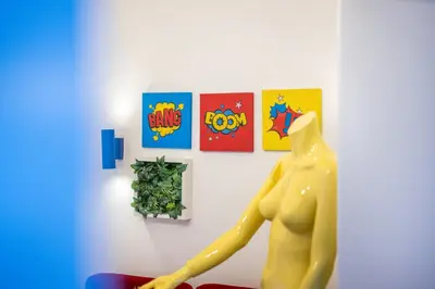 Grundriss der Unterkunft Pop Art Loft über den Dächern von Koblenz
