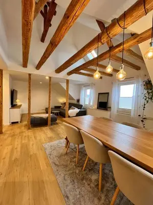 TV/Unterhaltungsangebot in der Unterkunft Stilvolles Ferienhaus in Gerolstein