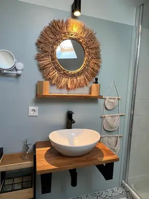 Ein Badezimmer in der Unterkunft Estelle