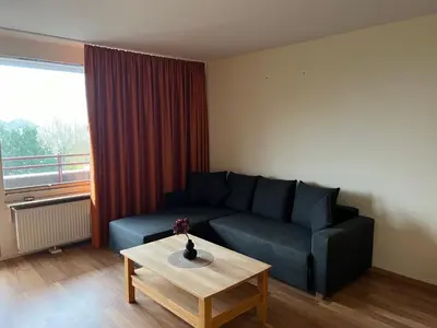 Ein Sitzbereich in der Unterkunft B205, schöne Ferienwohnung in Lahnstein a.d. Höhe
