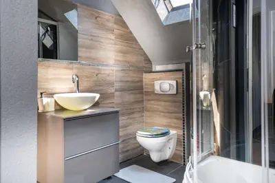 Grundriss der Unterkunft Stylische Privatzimmer an der Mosel