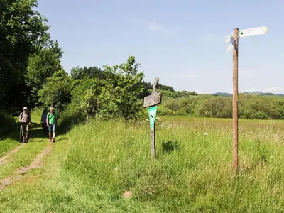 Naturlandschaft in der Nähe der Ferienwohnung