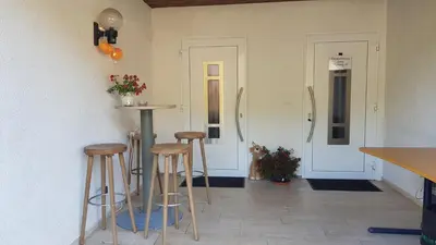Grundriss der Unterkunft Ferienwohnung Zahn