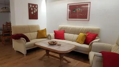 Grundriss der Unterkunft Ferienwohnung Zahn