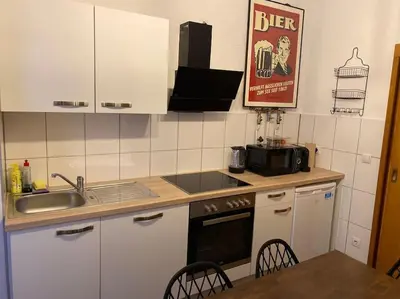 Küche/Küchenzeile in der Unterkunft 3 Zimmer Apartment mitten in Altstadt - Koblenz