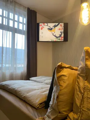 Ein Bett oder Betten in einem Zimmer der Unterkunft H-36 RESIDENCE - BRIGHT Collection