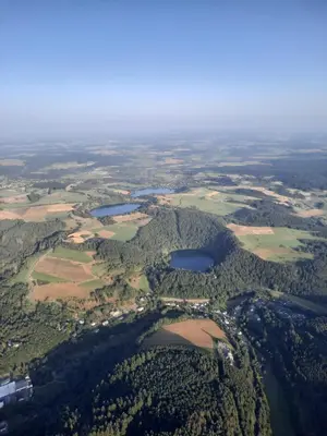 Naturlandschaft in der Nähe des Ferienhauses