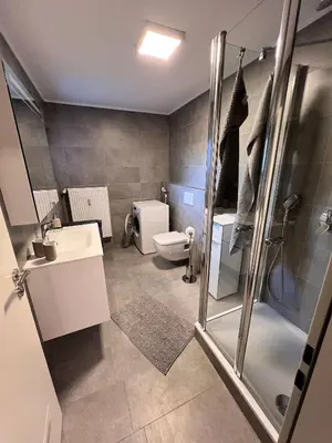 Ein Badezimmer in der Unterkunft Zeitwohnung Kenn bei Trier