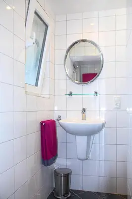 Ein Badezimmer in der Unterkunft Ferienwohnungen Moselterrasse