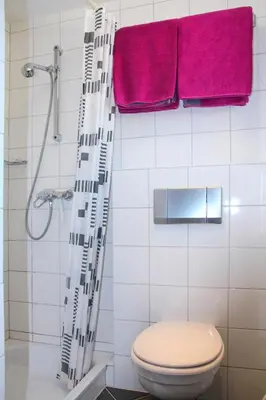 Ein Badezimmer in der Unterkunft Ferienwohnungen Moselterrasse