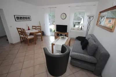 TV/Unterhaltungsangebot in der Unterkunft Ferienwohnung Konen