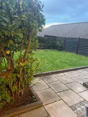 Ein Garten an der Unterkunft Rheinview Urbar Haus
