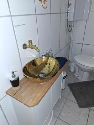 Ein Badezimmer in der Unterkunft Haus Rosi