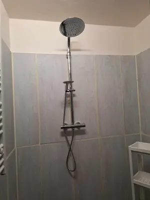 Ein Badezimmer in der Unterkunft Haus Rosi