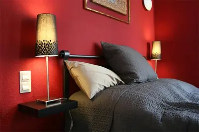 Ein Bett oder Betten in einem Zimmer der Unterkunft Strumpfeck Suites
