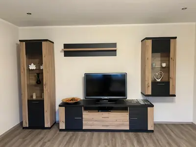 TV/Unterhaltungsangebot in der Unterkunft Ferienwohnung Korneli