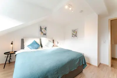 Ein Bett oder Betten in einem Zimmer der Unterkunft Deluxe Flat, PS4, Parken, Netflix, Zentral