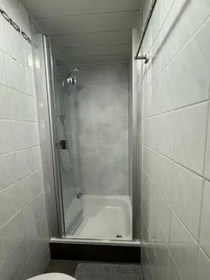 Ein Badezimmer in der Unterkunft Ferienhaus Lenartz