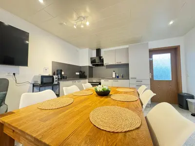Küche/Küchenzeile in der Unterkunft Ferienhaus Lenartz