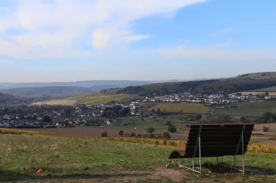 Naturlandschaft in der Nähe der Ferienwohnung