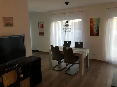 TV/Unterhaltungsangebot in der Unterkunft Fewo Rhein-Lahn Penthouse OG3-1