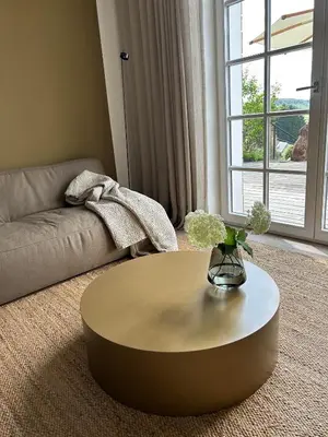 Ein Sitzbereich in der Unterkunft Ferienwohnung 