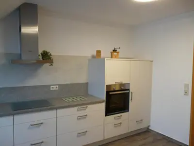 Küche/Küchenzeile in der Unterkunft Ferienwohnung Udo und Stefani Laux