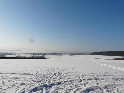 Naturlandschaft in der Nähe der Ferienwohnung
