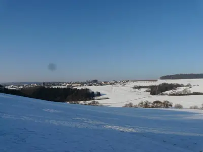 Naturlandschaft in der Nähe der Ferienwohnung