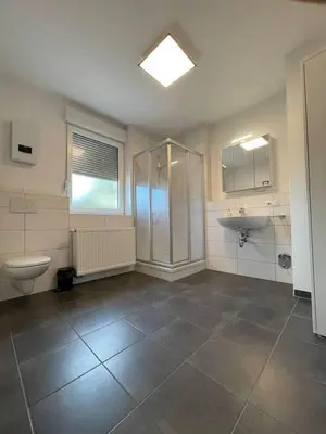 Ein Badezimmer in der Unterkunft Zentrale beautifull Apartment