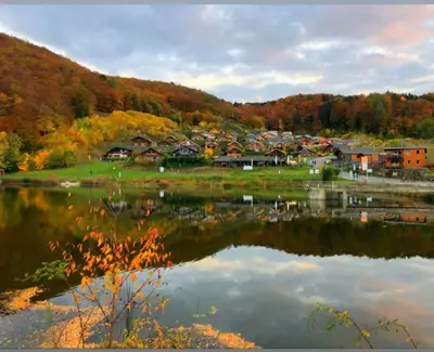 Naturlandschaft in der Nähe des Ferienhauses