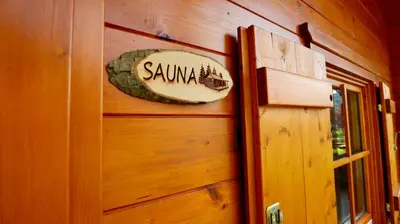 Ein Zertifikat, Auszeichnung, Logo oder anderes Dokument, das in der Unterkunft Casa al Bosco Ferienhaus am Wald ausgestellt ist