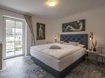 Ein Bett oder Betten in einem Zimmer der Unterkunft Anton Zimmermann winery