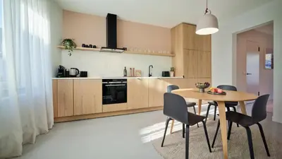 Küche/Küchenzeile in der Unterkunft High-End einmaliges Townhouse - bis 6 Personen - Wittlich - Top Lage im Zentrum - Marvin Jeske Retreats