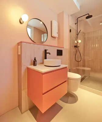 Ein Badezimmer in der Unterkunft High-End einmaliges Townhouse - bis 6 Personen - Wittlich - Top Lage im Zentrum - Marvin Jeske Retreats